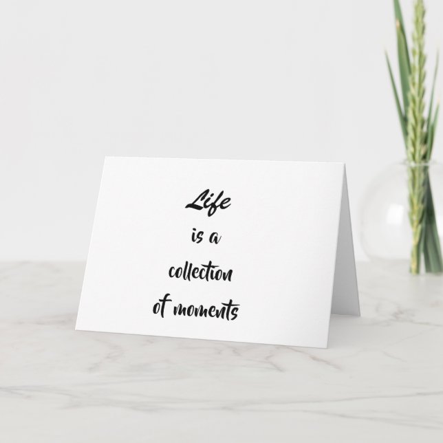 ICH FEHLE "JEDEN" MOMENT, DASS WIR NICHT ZUSAMMEN  KARTE (Vorderseite)