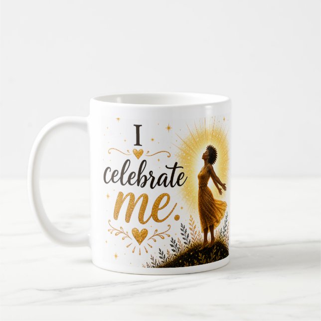 Ich feiere mich! kaffeetasse (Links)
