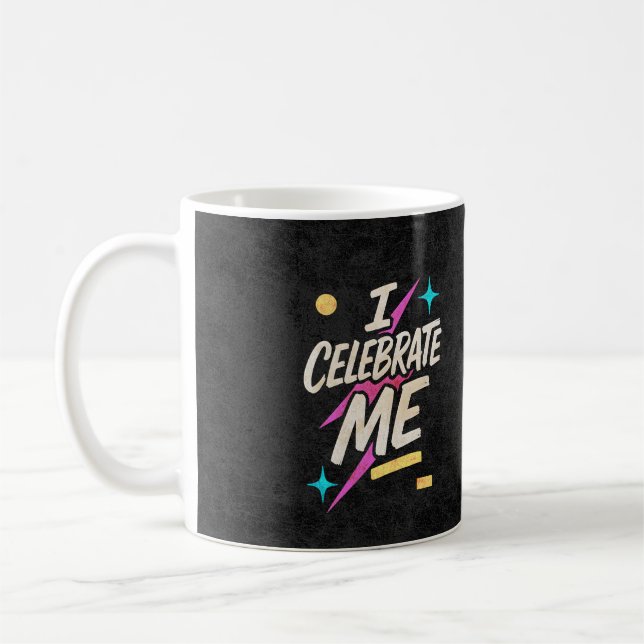 Ich feiere mich kaffeetasse (Links)