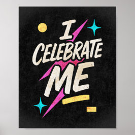 Ich feiere mich poster