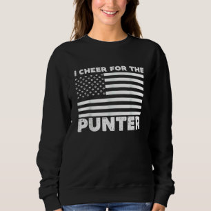 Ich feuere den Punter an American Flag Football Vi Sweatshirt