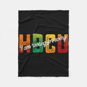 Ich feuere jeden Hbcu Black History Month Studente Fleecedecke