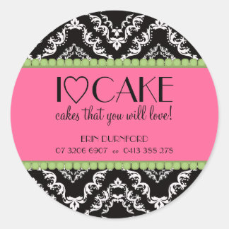 Ich finde Cake Business Stickers