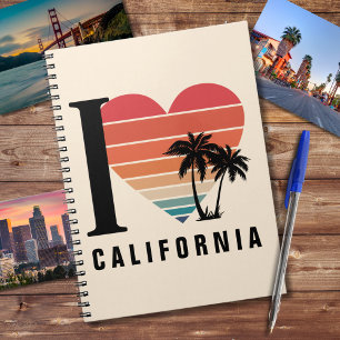 Ich finde California Retro Notizblock