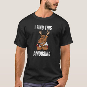 Ich finde diesen erstaunlichen kanadischen Tiermoo T-Shirt