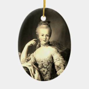 Ich finde Marie-Antoinette Marie Antoinette in Sha Keramik Ornament