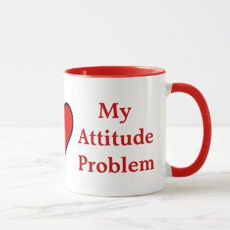 Ich finde meine Attitude-Tasse Tasse