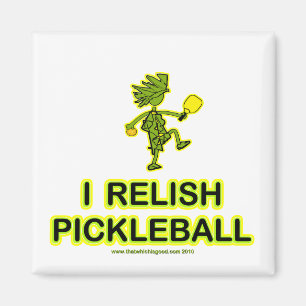Ich finde Pickleball Shirts u. Geschenke Gefallen Magnet