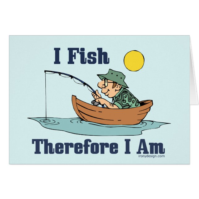 Ich fische, deshalb bin ich (Vorderseite (Horizontal))