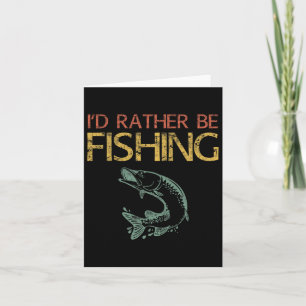 Ich fische eher Shirt 1 Karte