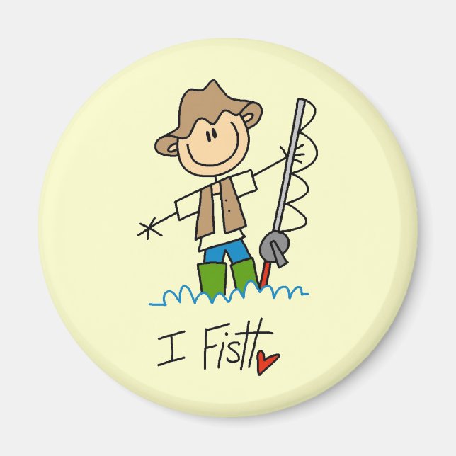 Ich fische magnet (Vorne)