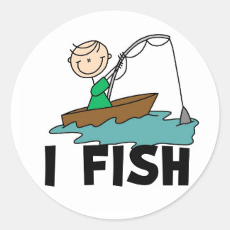 Ich fische Sticker für die Sticker für die Sticker