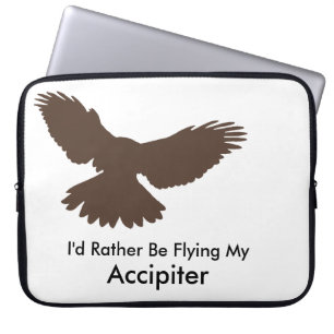Ich fliege lieber. laptopschutzhülle
