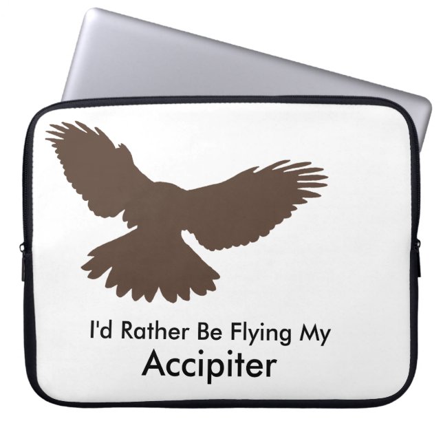 Ich fliege lieber. laptopschutzhülle (Vorderseite)