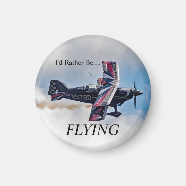 Ich fliege lieber. magnet (Vorne)