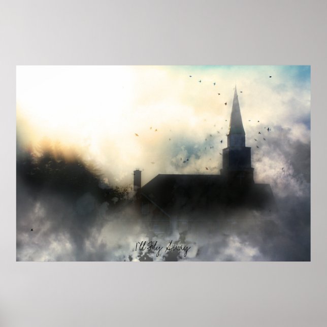 Ich fliege weg Inspiration Poster (Vorne)