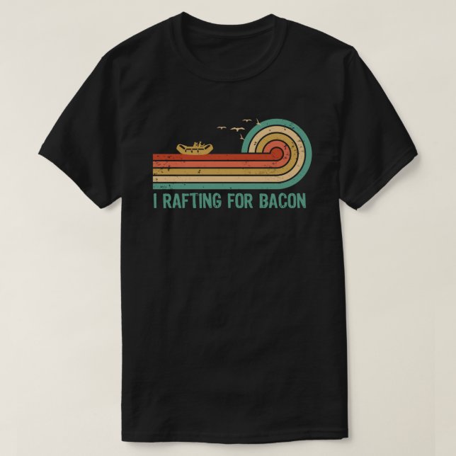 Ich fließe für Bacon T-Shirt (Design vorne)