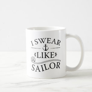 Ich fluche wie ein Seemann Kaffeetasse