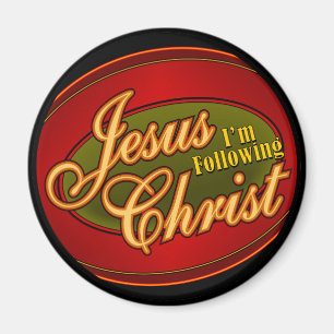 Ich folge Jesus Christus Magnet