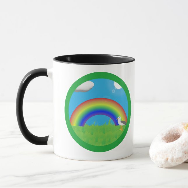 Ich folgte dem Regenbogen dafür Tasse (Mit Donut)