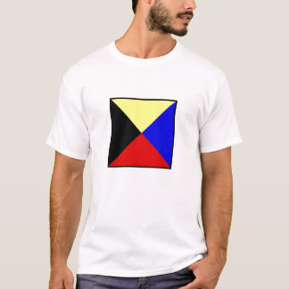 Ich fordere einen Schlepper (nur Flagge) T-Shirt