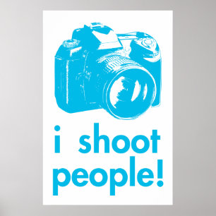 Ich fotografiere Fotografen lustig Poster
