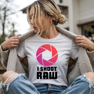 Ich fotografiere im Raw-Format T-Shirt