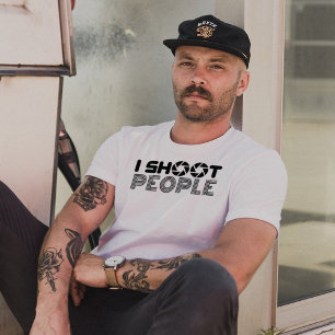 Ich fotografiere lustige Fotografen Zitat T-Shirt