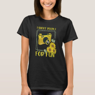 Ich fotografiere Menschen zur Unterhaltung Sonnenb T-Shirt