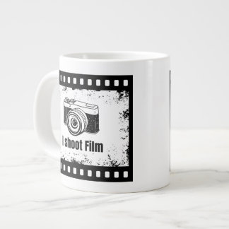Ich fotografiere mit Film - Filmkamera Jumbo-Tasse