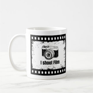 Ich fotografiere mit Film - Filmkamera Kaffeetasse