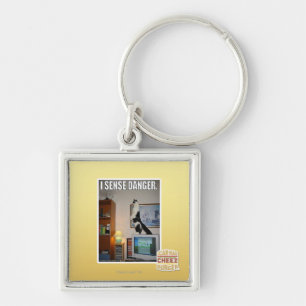 Ich frage Gefahr ab Schlüsselanhänger