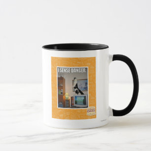 Ich frage Gefahr ab Tasse