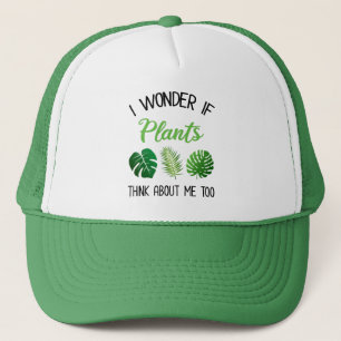 Ich frage mich, ob auch Pflanze über mich nachden Truckerkappe
