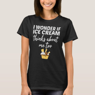 Ich frage mich, ob Eiscreme über mich zu kone nach T-Shirt