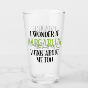 Ich frage mich, ob Margaritas auch an mich denken Glas