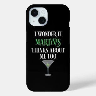 Ich frage mich, ob Martinis auch an mich denkt Case-Mate iPhone Hülle