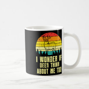 Ich frage mich, ob sie an mich denken, wenn ich zu kaffeetasse