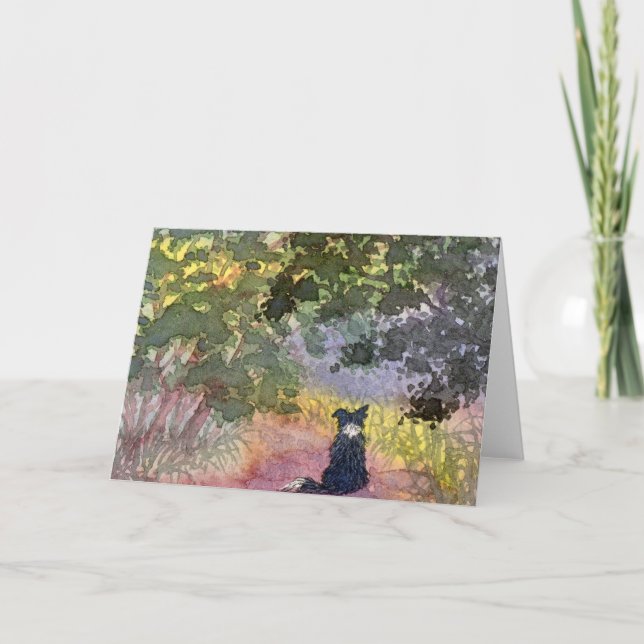 Ich frage mich, was da drüben ist karte (Vorderseite)