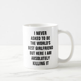 Ich fragte nie, um das beste Freundin-BU der Welt Kaffeetasse