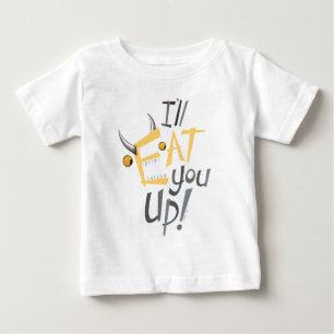 Ich fresse dich auf Grafik Baby T-shirt