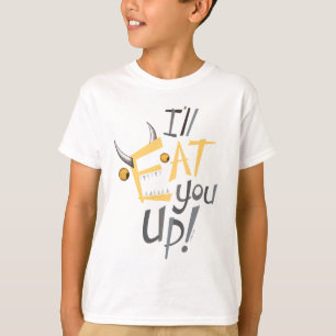 Ich fresse dich auf Grafik T-Shirt