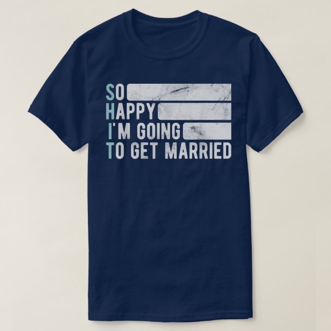 Ich freue mich, dass ich heiraten werde Jga Bachel T-Shirt (Design vorne)