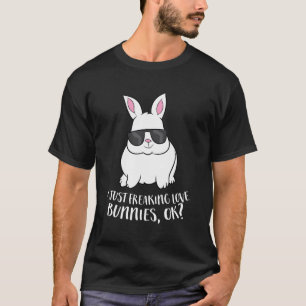 Ich friere Liebe Bunnys Ok Niedliches Kaninchen mi T-Shirt