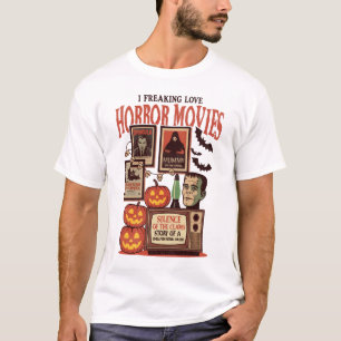 Ich friere Liebe Horror-Filme T-Shirt