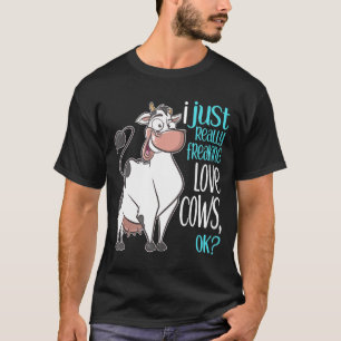 Ich friere Liebe Kühe sonnige Kuh für Kinder Erwac T-Shirt