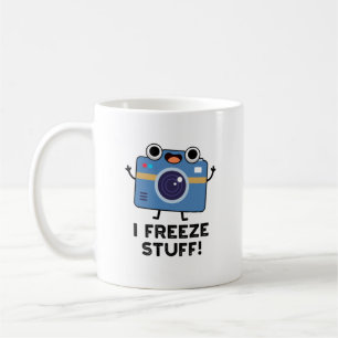 Ich friere Stuff Funny Camera Puff Kaffeetasse