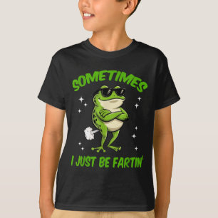 Ich Frosch Manchmal Peinlich Nur Furzend Lächeln T-Shirt