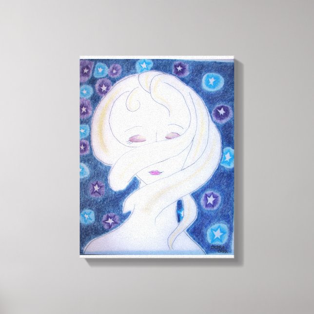 Ich fühle meinen Universe-Stretching-Leinwand-Druc Leinwanddruck (Vorderseite)