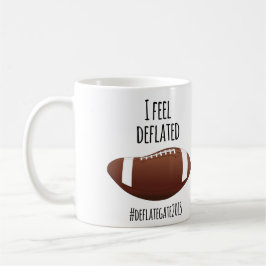 Ich fühle mich deflated.. Deflate Gate 2015 Kaffee Tasse